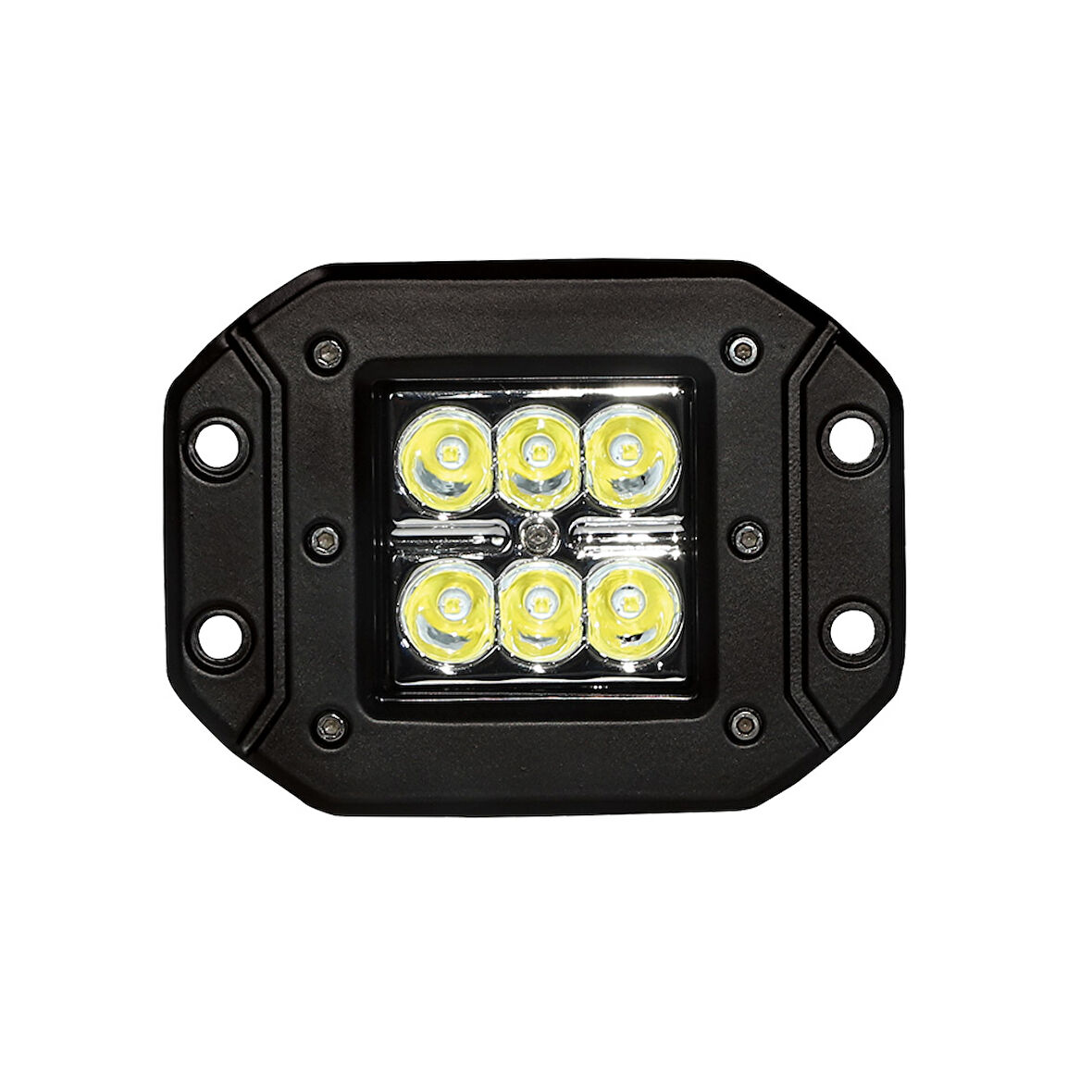 Çalışma Lambası 6 Led 12/24V 18W Gömme Bağlantı Wolfram