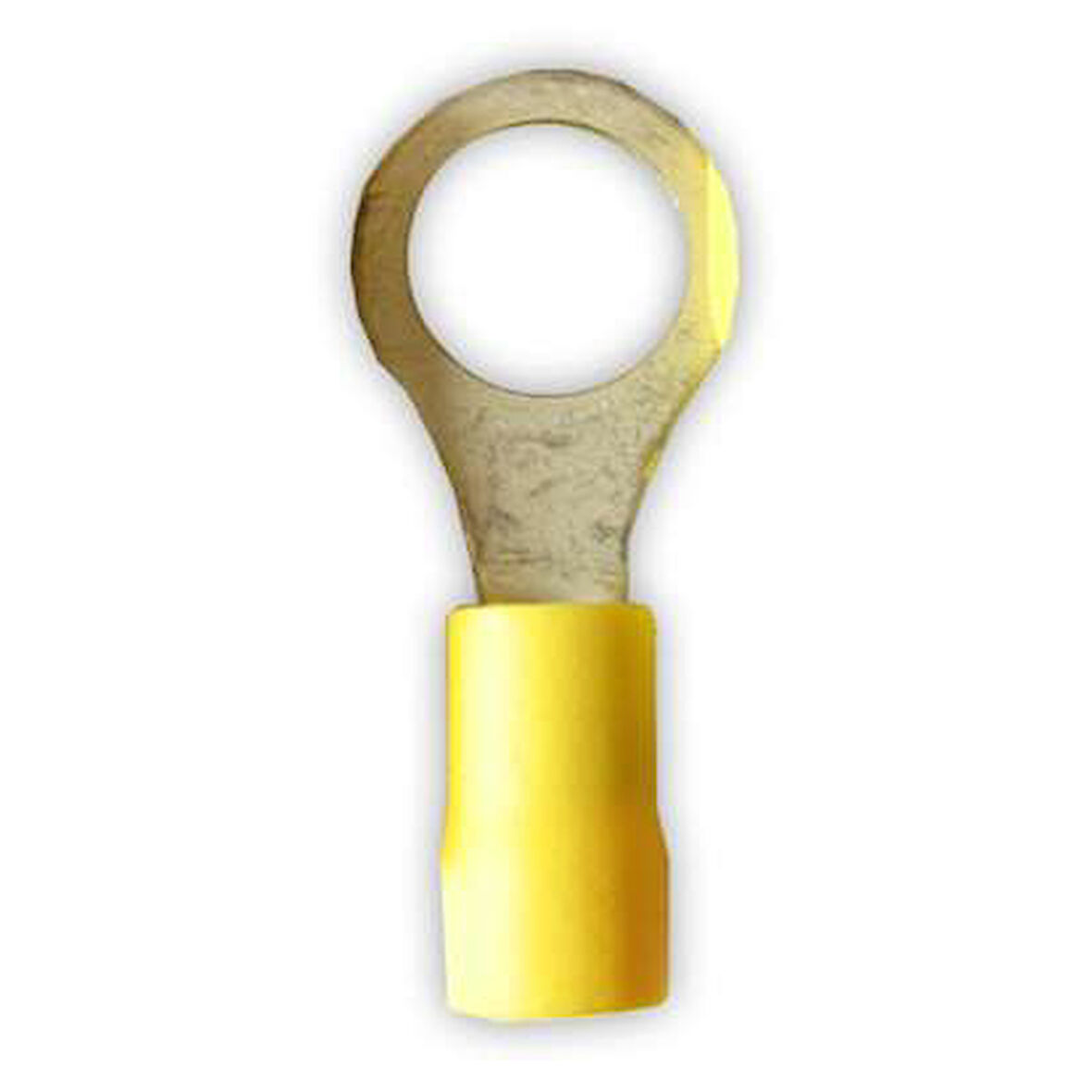 İzole Kablo Ucu Yuvarlak Sarı 4 0-6 0/10Mm Yk1006 25 Adet