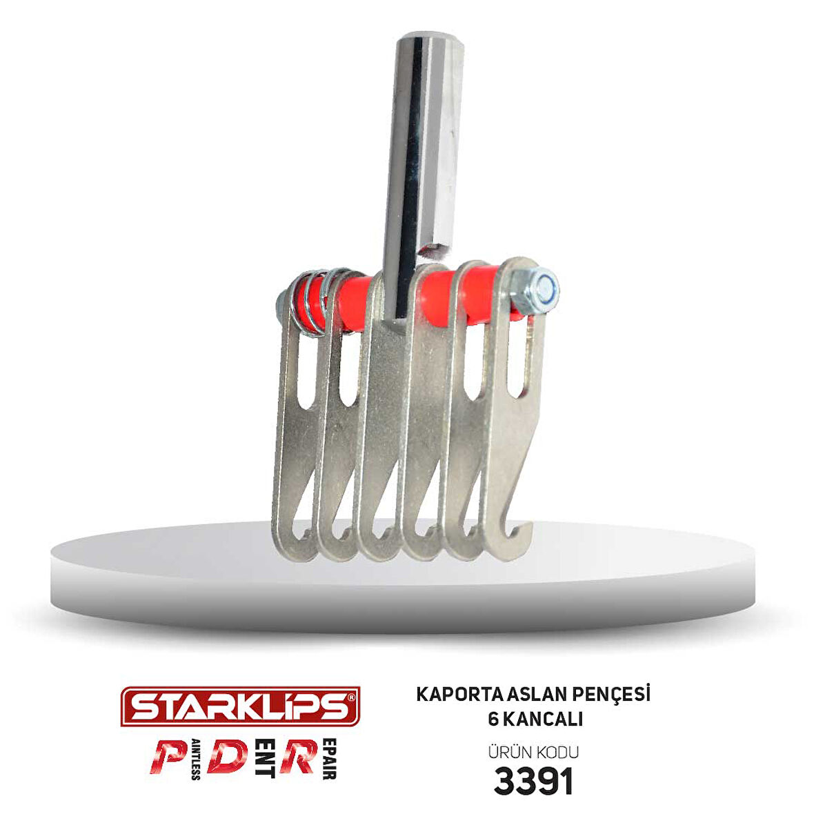 Kaporta Aslan Pençesi 6 Kancalı