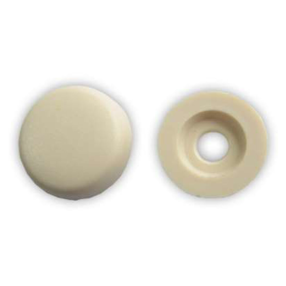 Vida Kapağı Büyük Boy Bej (4,2 - 4,8mm Yıldız Silindir Baş Vida İçin) 25 Adet