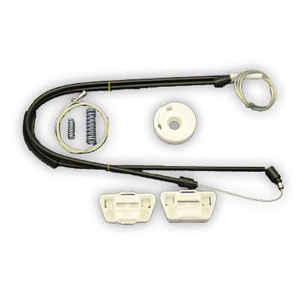 Ford Focus 4/5D 1998 -2004 XS41A23200CV  Sağ Ön Cam Kriko Tamir Seti (Klips + Aparatlı)