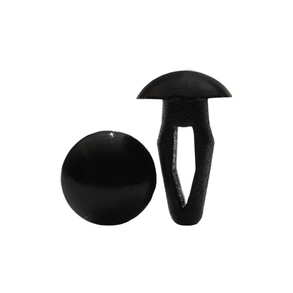 Universal Siyah Klips 3,6X10X7Mm VW 1M0837720 E 25 Adet