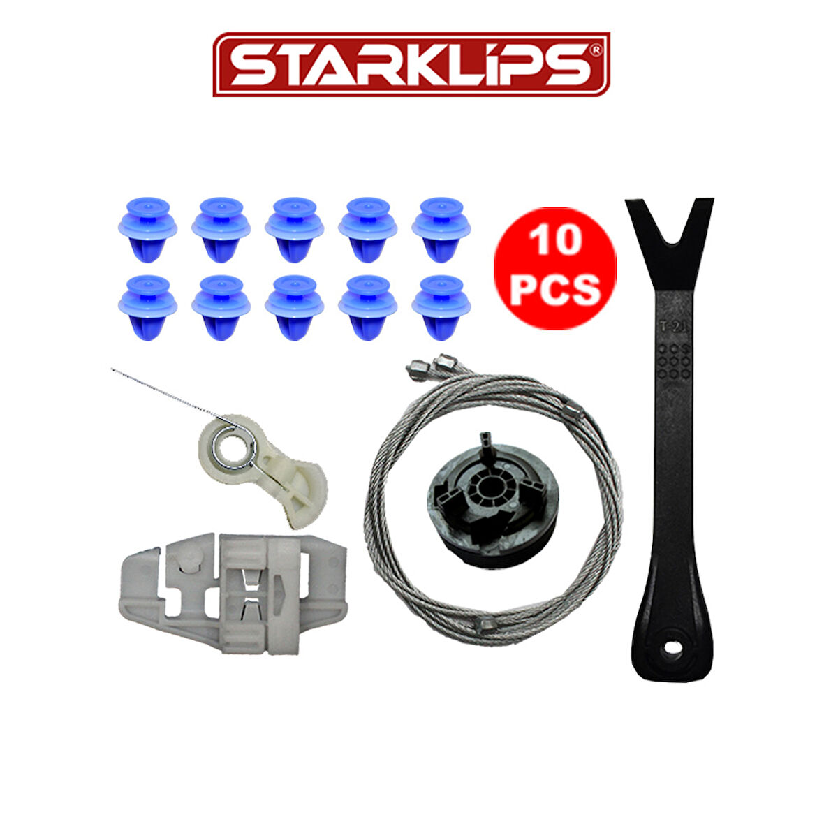 Cam Kriko Tamir Seti Sol Ön Renault Modus 2004-2008 8200748377