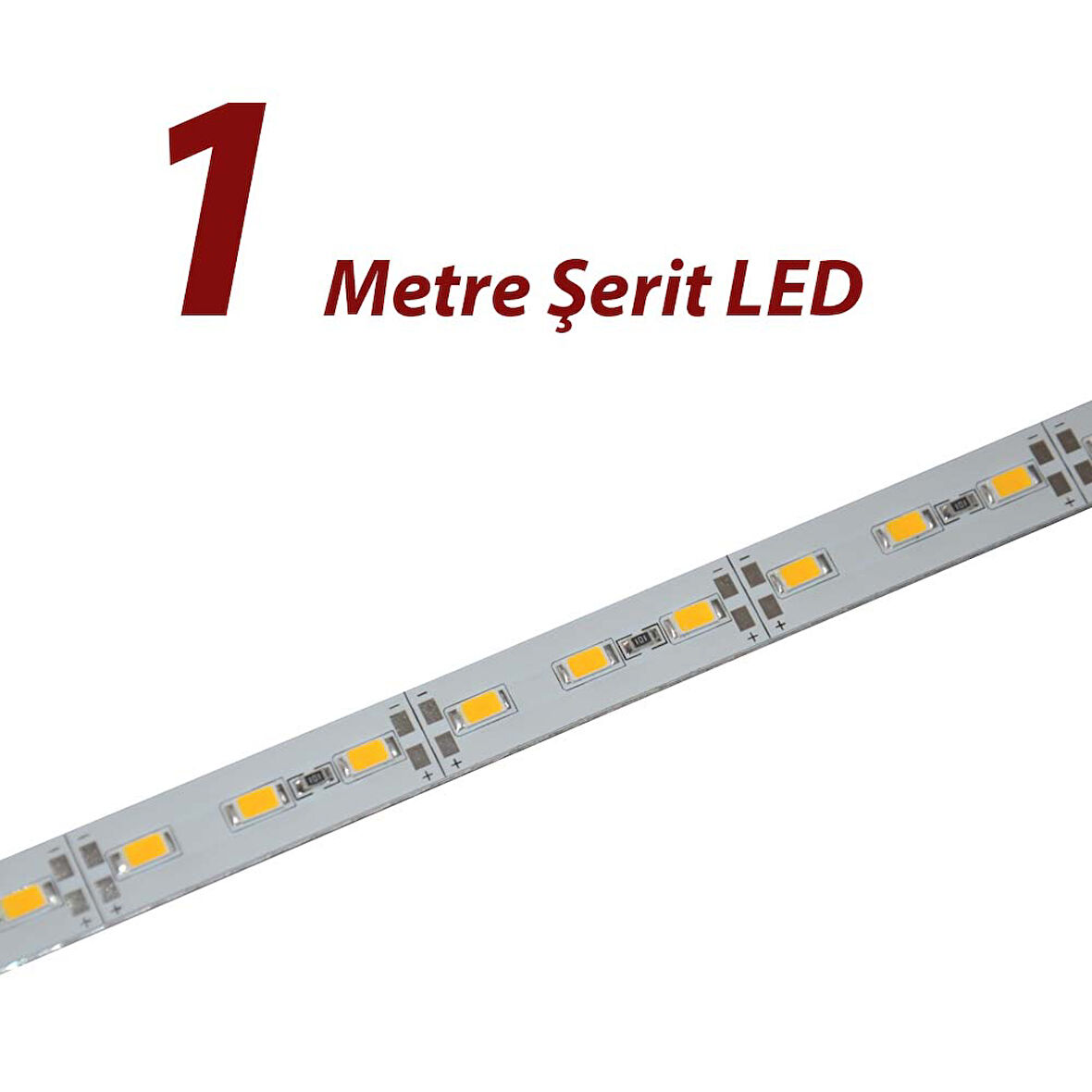 Şerit LED İç Mekan 12V Günışığı 5 Adet