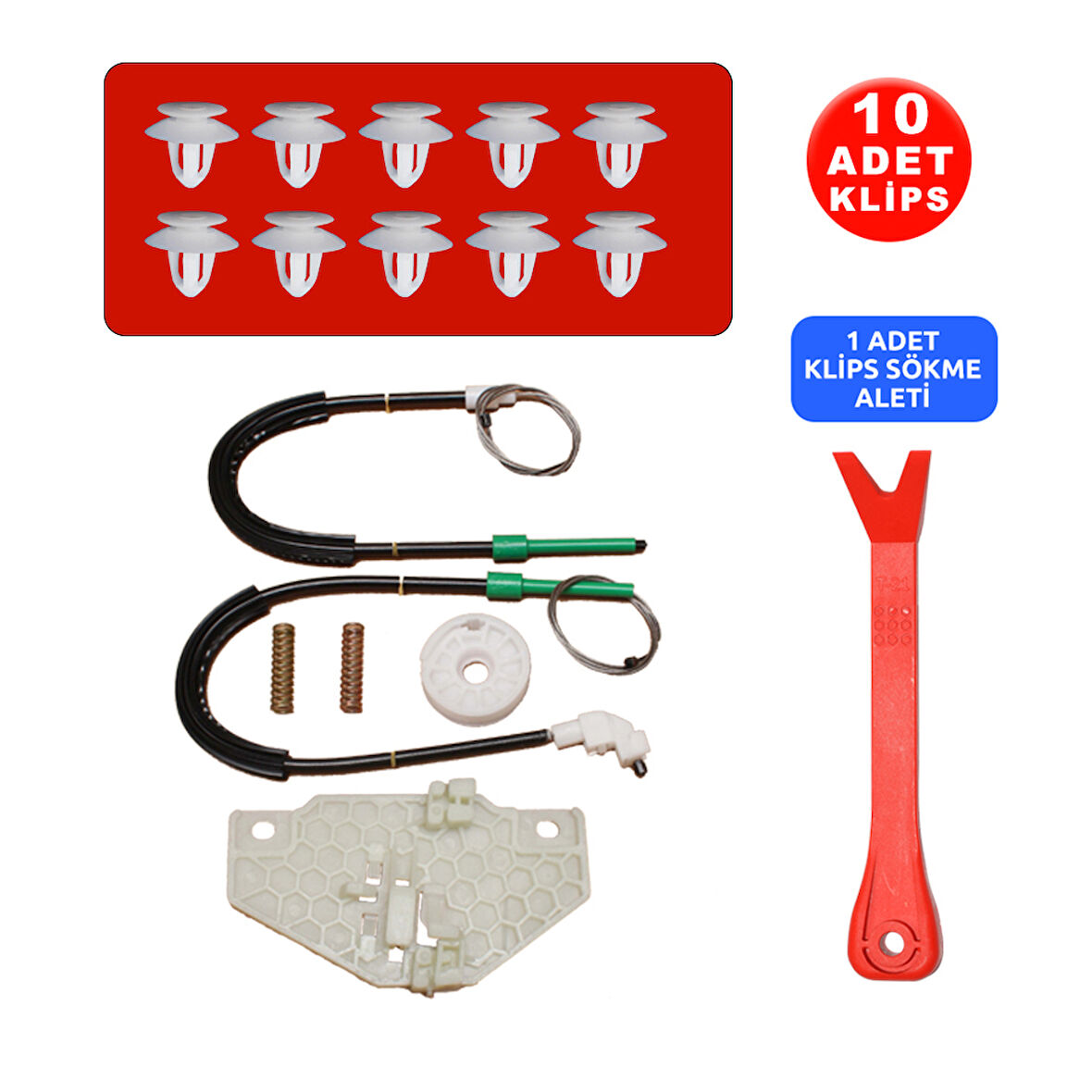 Cam Kriko Tamir Seti Sağ Ön Ford Connect 2003-2013 2T14V23200