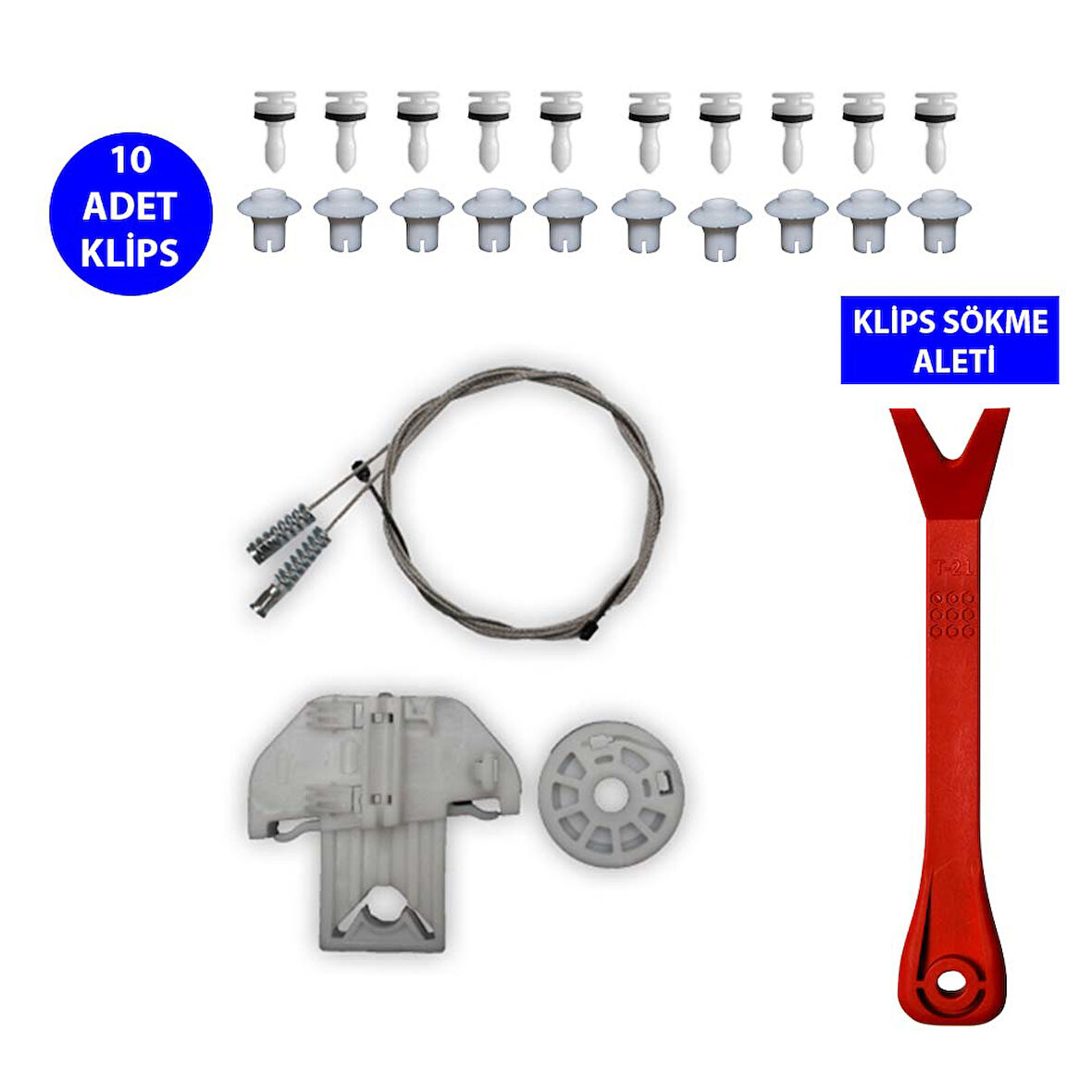 Cam Kriko Tamir Seti Sağ Arka Jaguar X Type 2000-2008  962746XXX