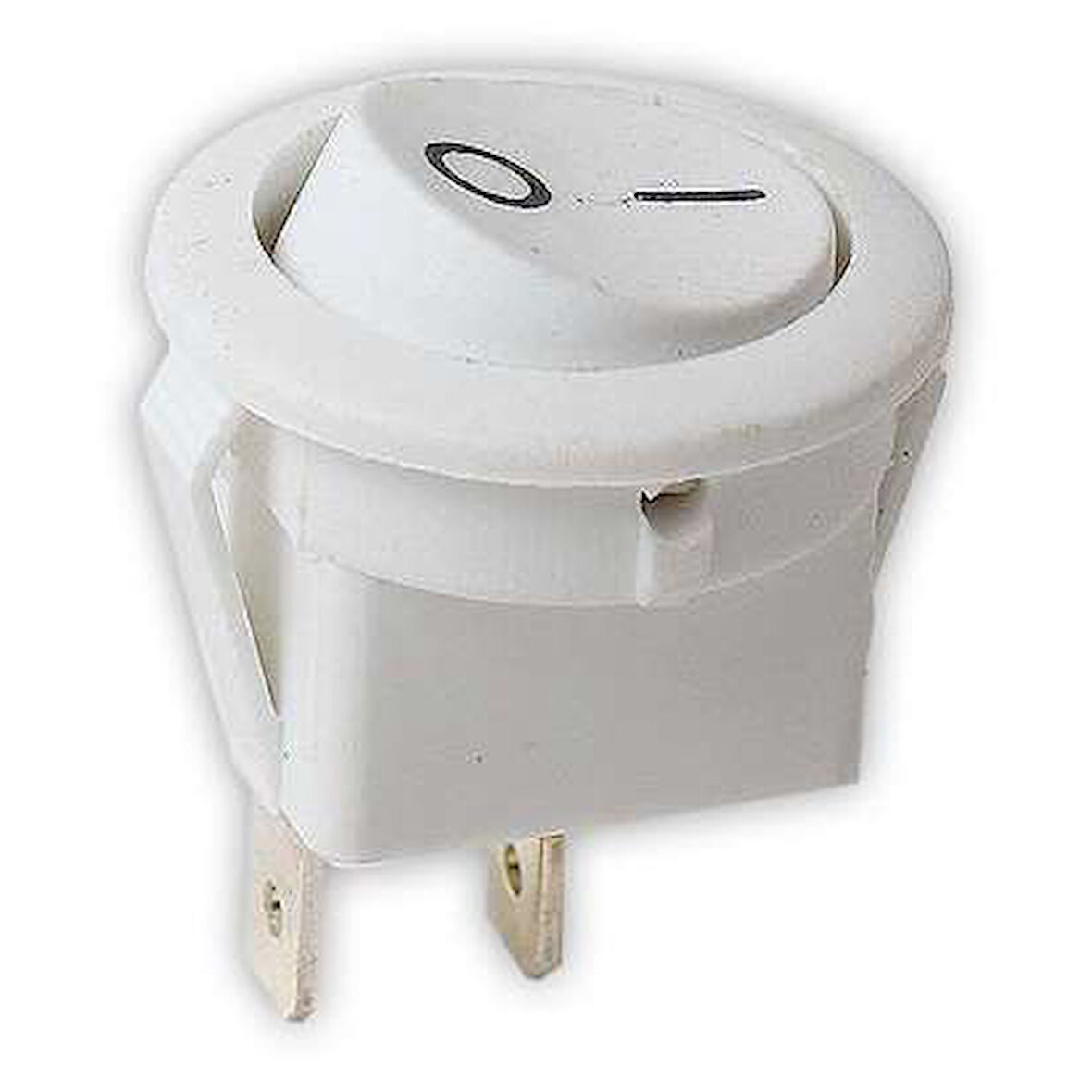 Aç Kapa Anahtar Ledli İki Ayak Beyaz 12V Kw1-21-22-29 3 Adet