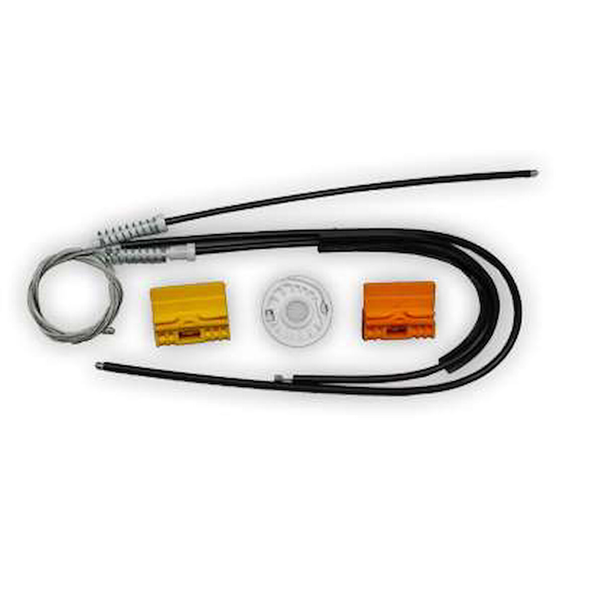 Cam Kriko Tamir Seti  Sol -Sağ Ön VW Touareg Porsche Cayenne 955 2002-2010 7L0837462A-7L0837461A