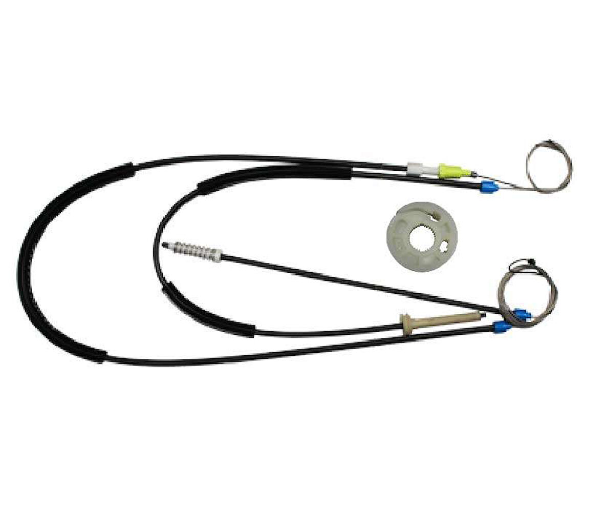 Mini R50-R53 Cooper 116HP 2001-2006 51337162163 Sol Ön Cam Kriko Tamir Seti