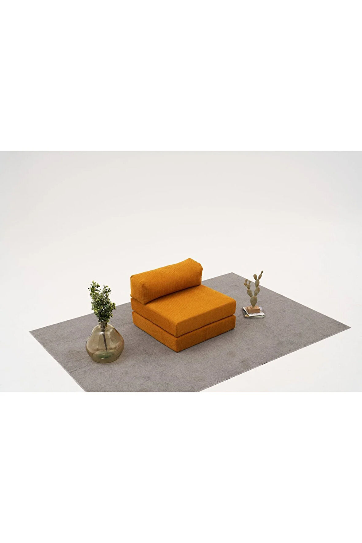 Comfort Serisi Yataklı Tekli Modül Turuncu