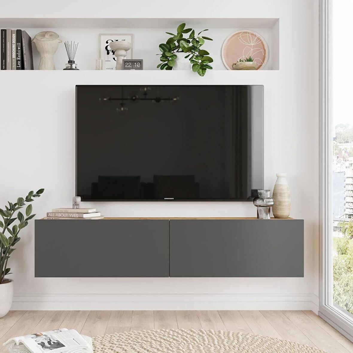 Robin Home Loft Tv Ünitesi Televizyon Sehpası LF10-AA