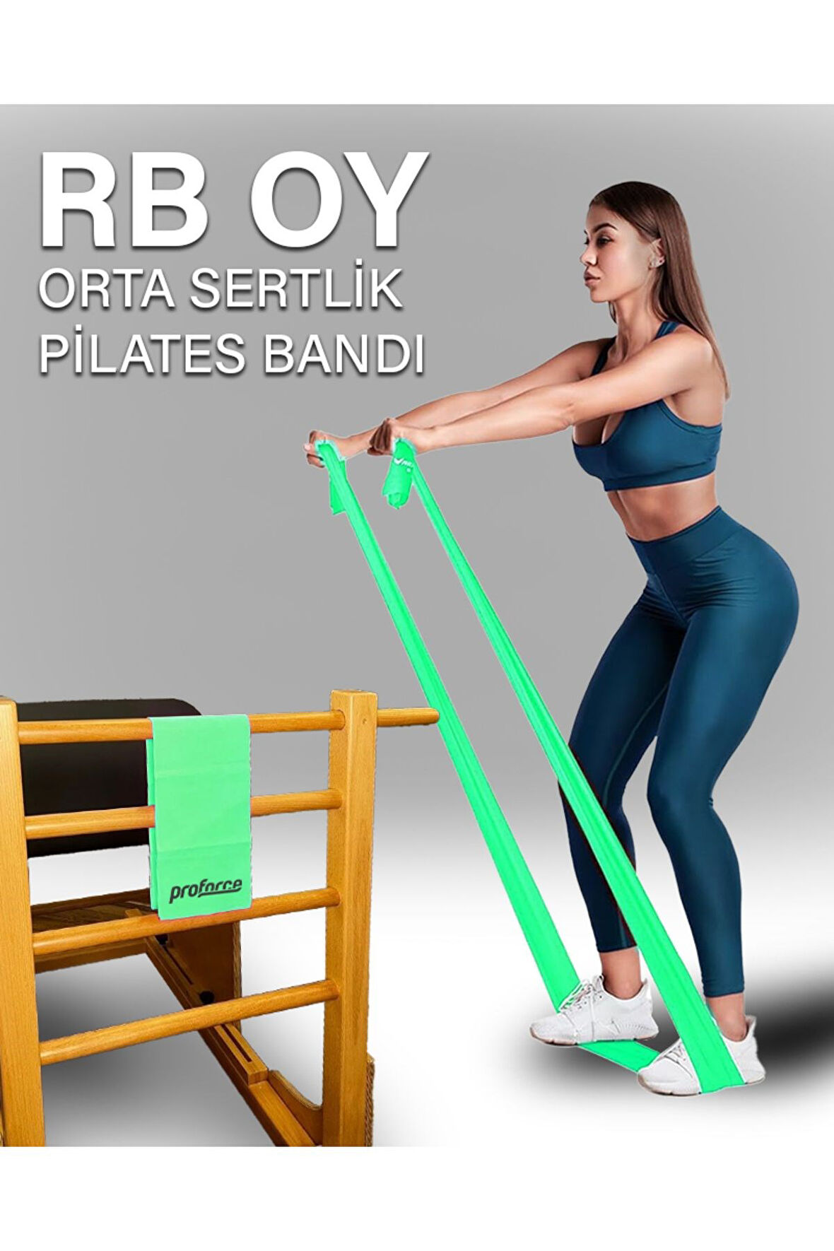 Pilates Lastiği Orta Sert Rb Oy