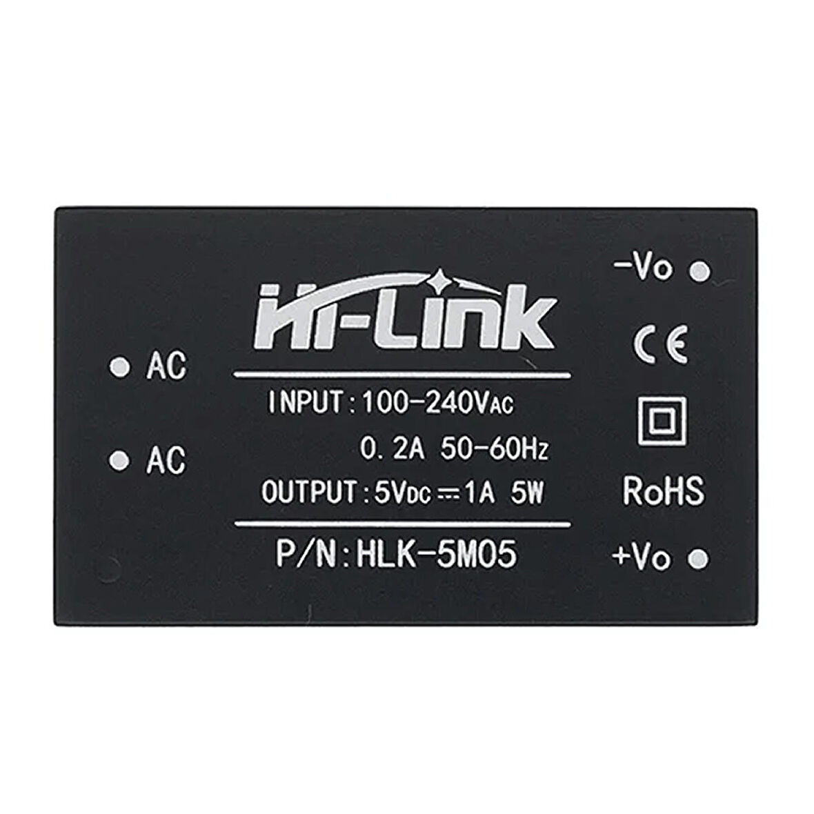HLK-5M05 5V 1A 5W AC DC 220V to 5V Voltaj Düşürücü Modül İzole Elektronik Devre Güç Kaynağı Smps Tr