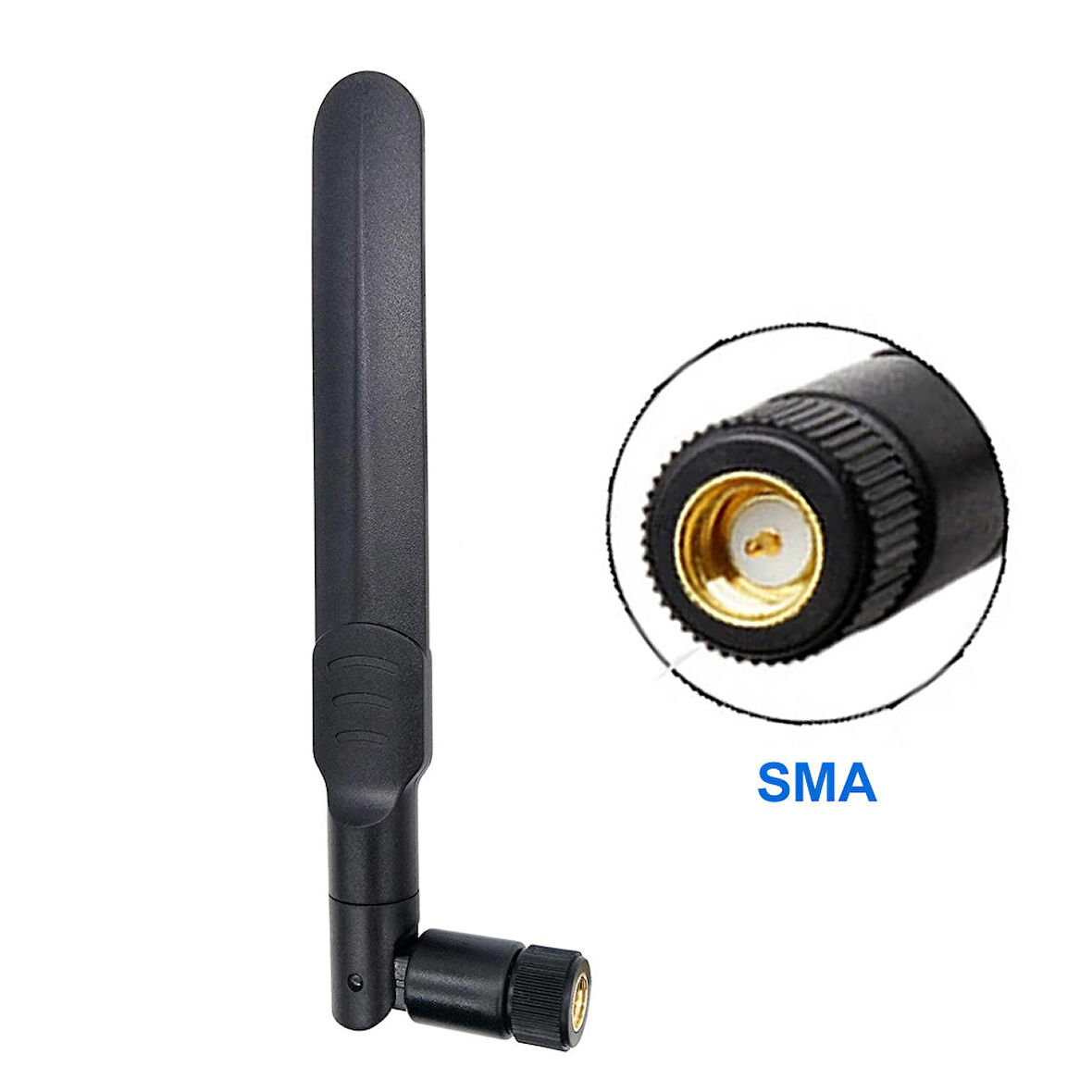 8dBi SMA Erkek Anten 2.4GHz 5.8GHz RF Gsm Wifi Sinyal Kuvvetlendirici Anten Modem Telsiz Kablosuz 