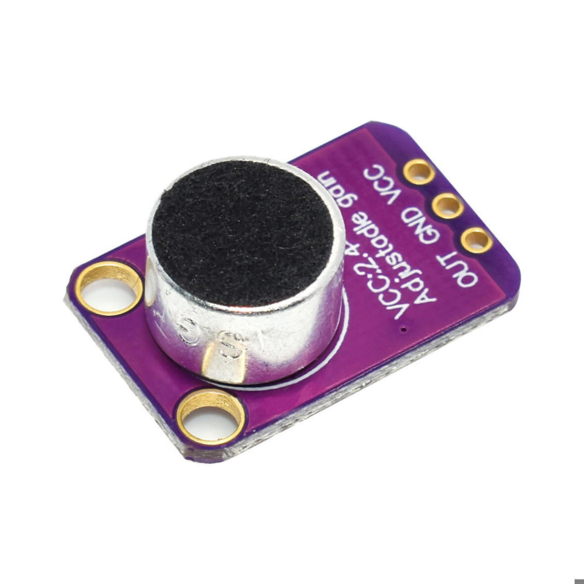 MAX4466 Amplikatörlü Analog Elektet Mikrofon Sensör Ayarlanabilir Kazanç Kontrol Ses Algılayıcı Mod
