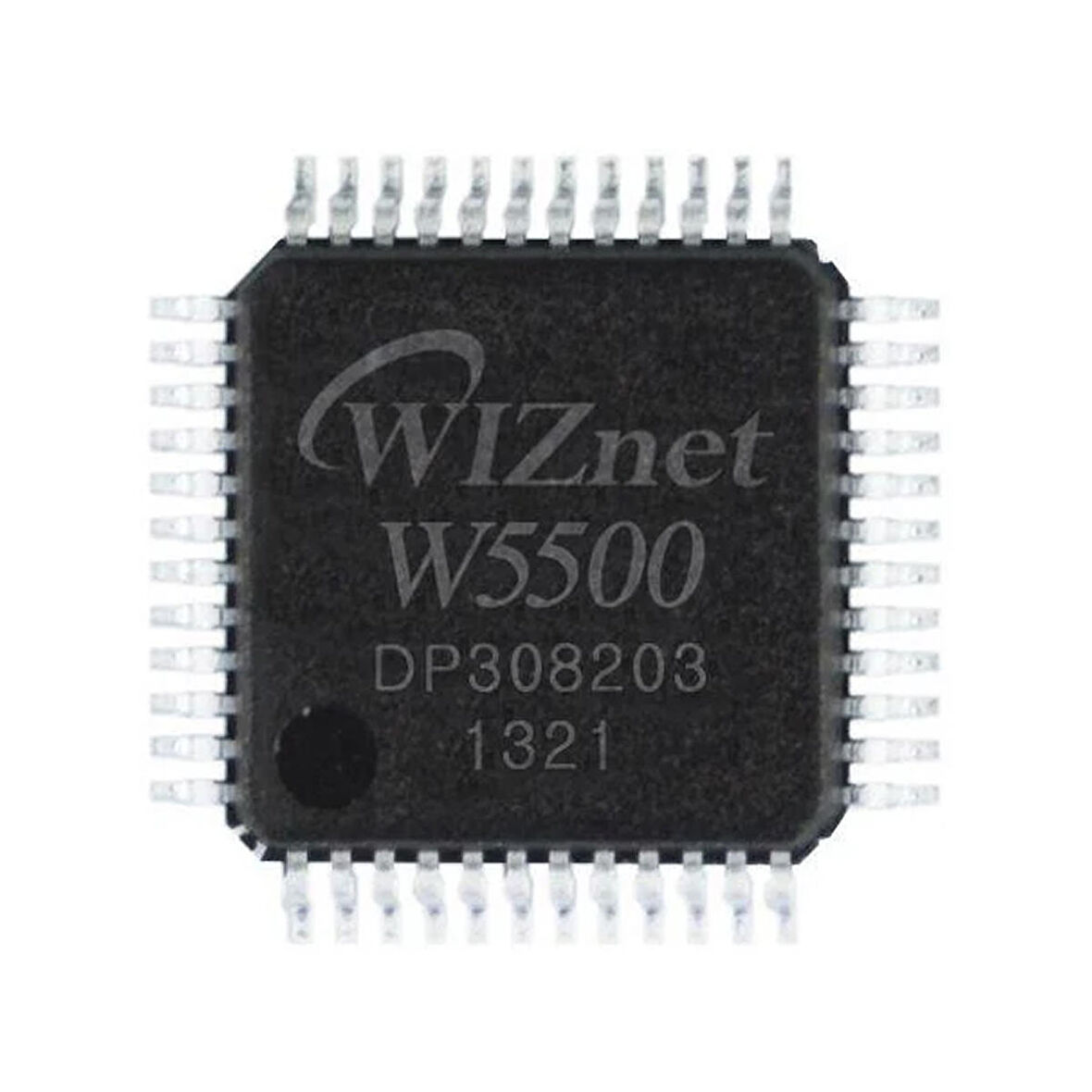 W5500 Ethernet Haberleşme Entegresi İnternet 48 Pin LQFP SPI 10/100 Ethernet MAC TCP UDP ICMP IPv4