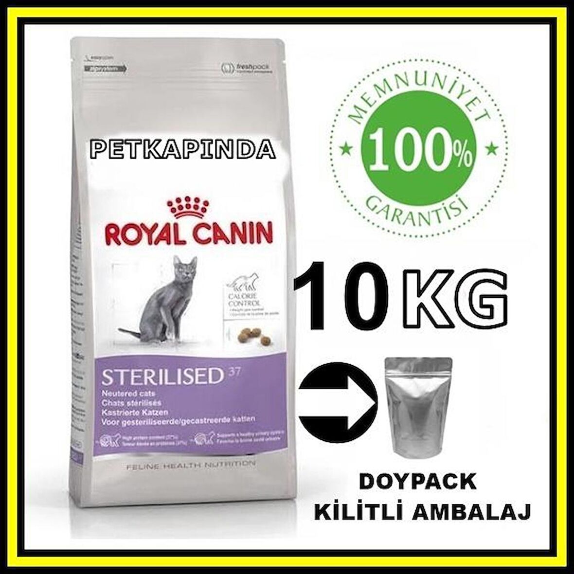 Royal Canin Sterilised 37 Kısırlaştırılmış Yetişkin Kedi Açık Mama 10 KG