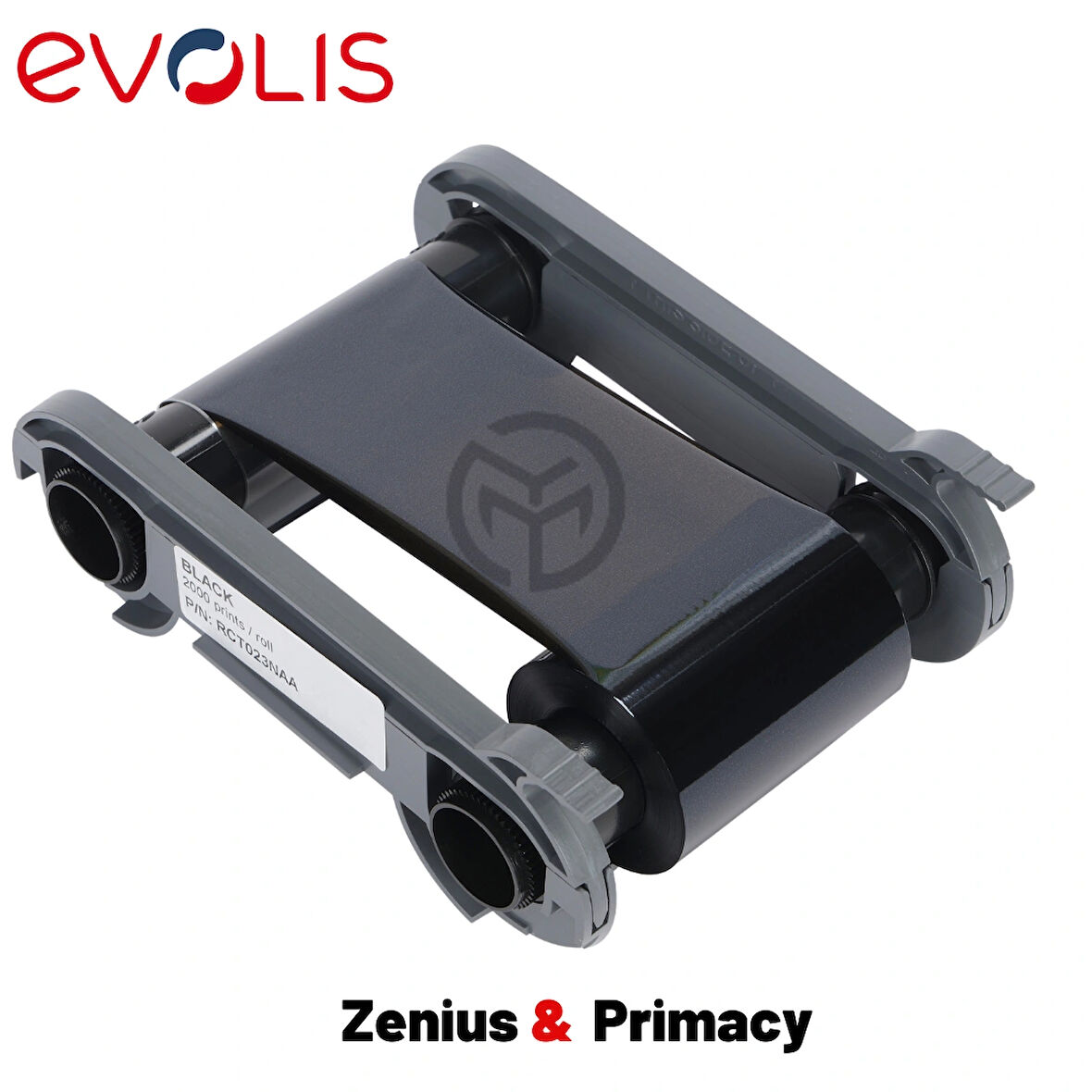 Evolis Zenius Primacy Siyah 2.000 Baskı Ribon