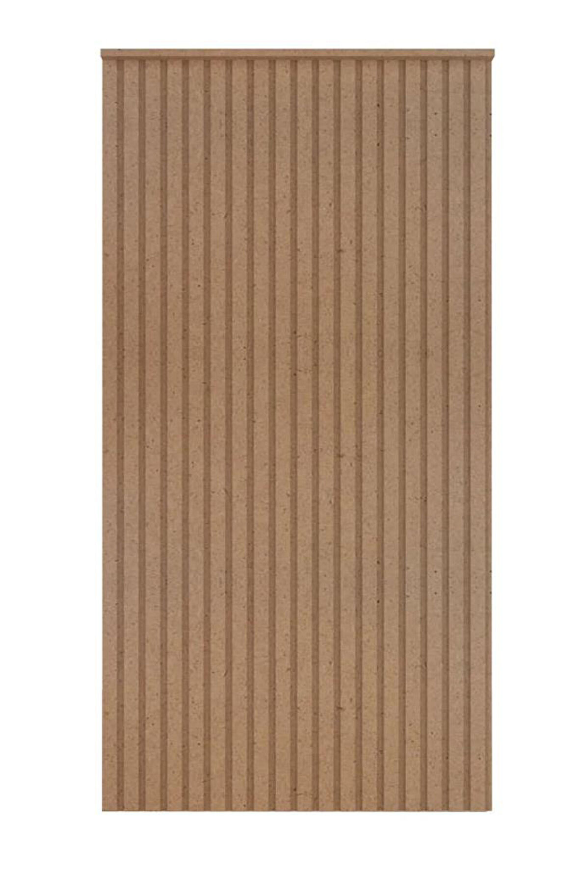 54x102 (1 ADET)Sidney Sütun Model MDF Duvar Paneli Ham Boyanabilir Salon Koridor Mutfak Ham Mdf