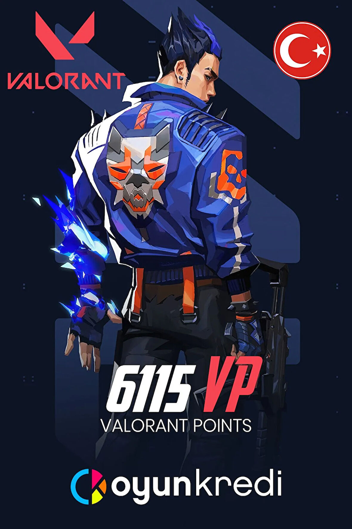 6115 Valorant Points TR