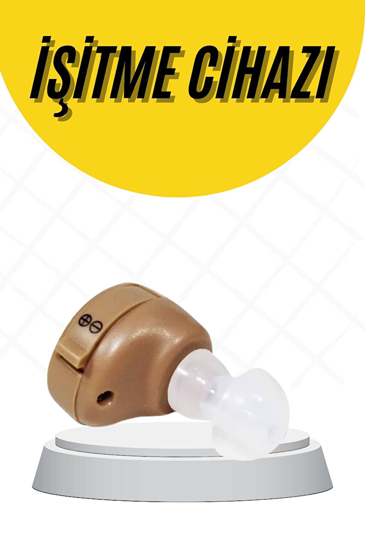 Mini İşitme Cihazı Kulak Içi Kulaklık Ses Yükseltici Kulaklık Tekli