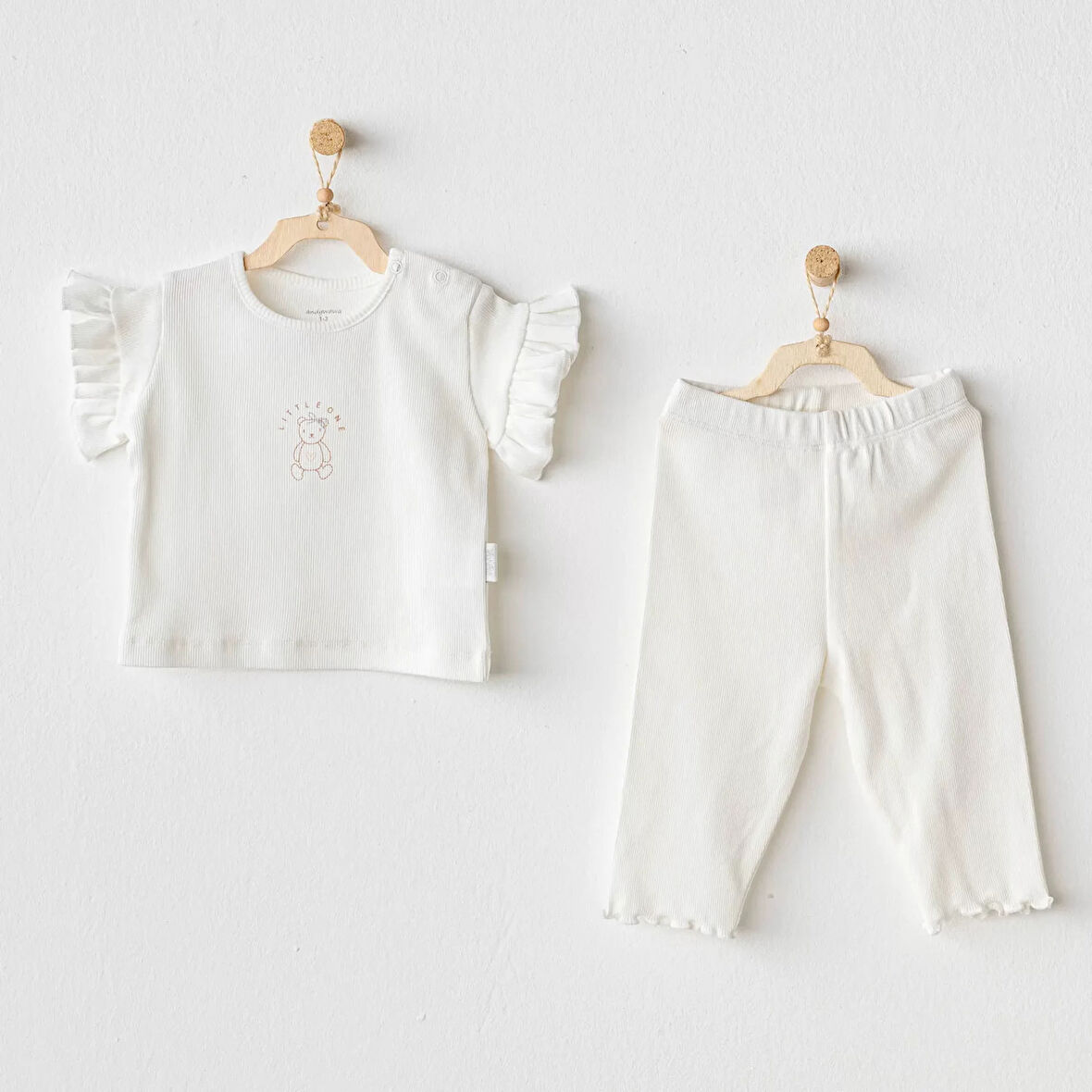 Basic 2'li Takım Ekru