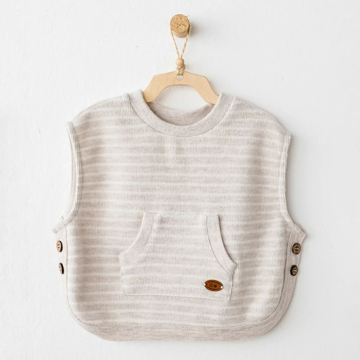 Casual Yelek Beige