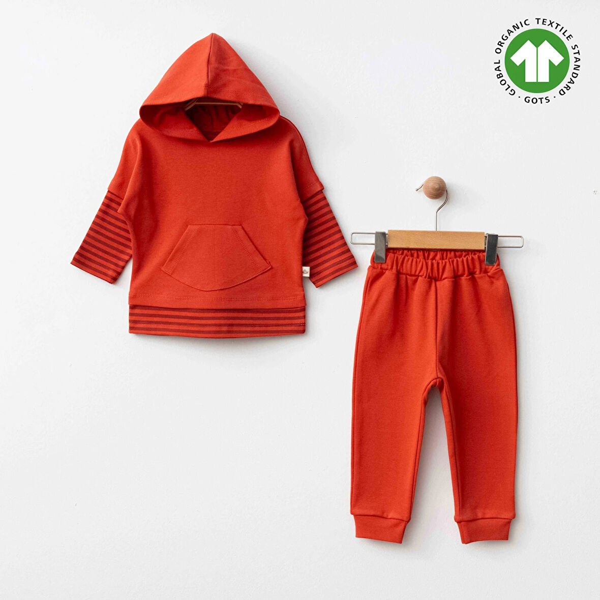 Eslenza Baby Organik 2'li Takım 0051 Kiremit