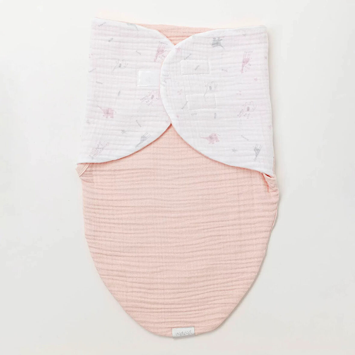 Ac25518 Love Family Müslin Bebe Kundak Salmon