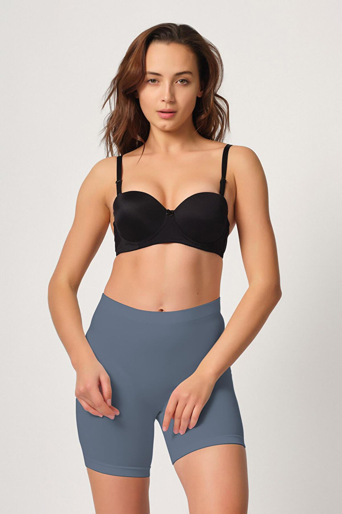 Antrasit Mı Emay 3003 Soft Paçalı Boxer