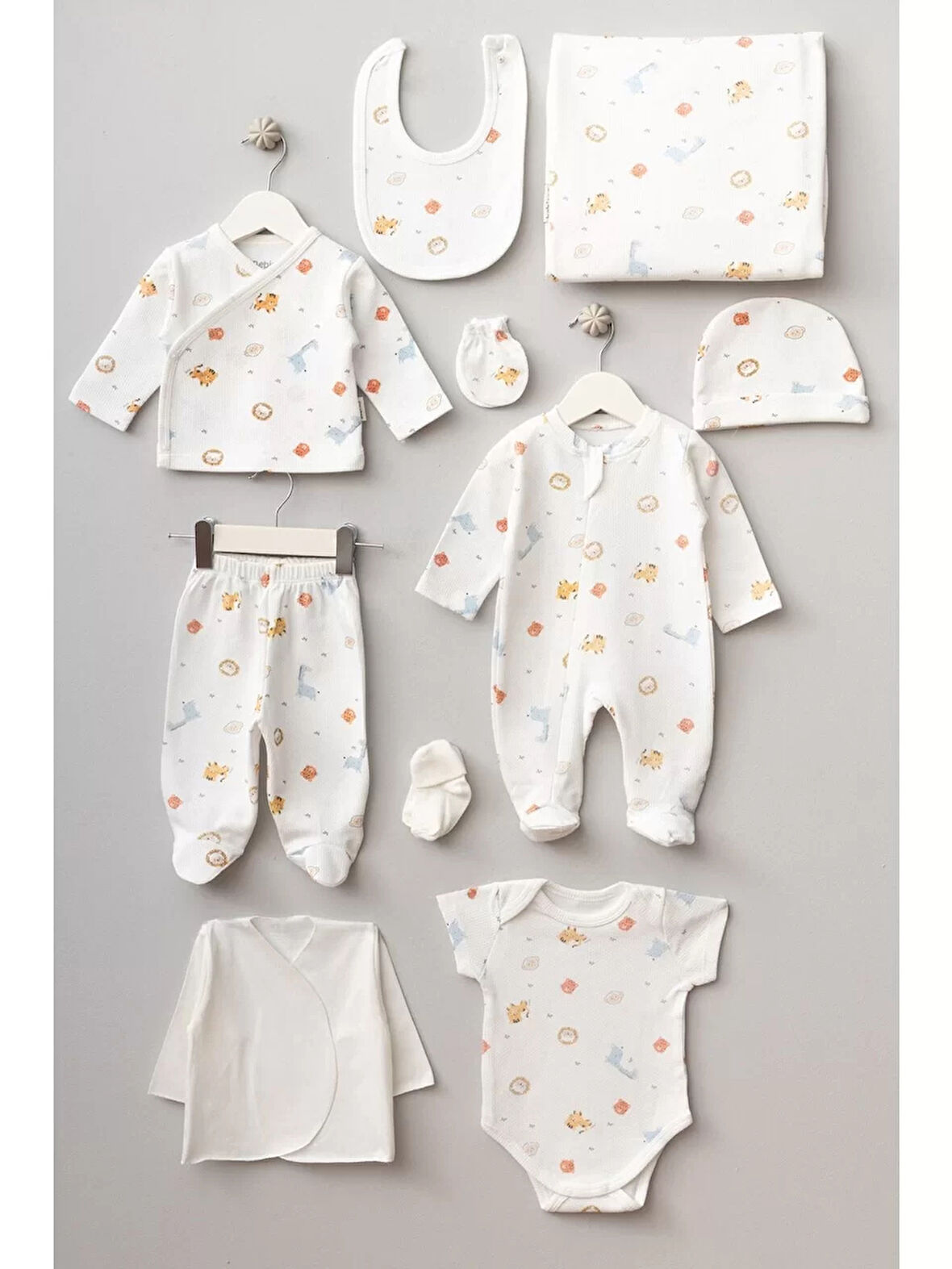 Bebitof Panter 10 Parça Hastane Çıkışı 10113 Ekru