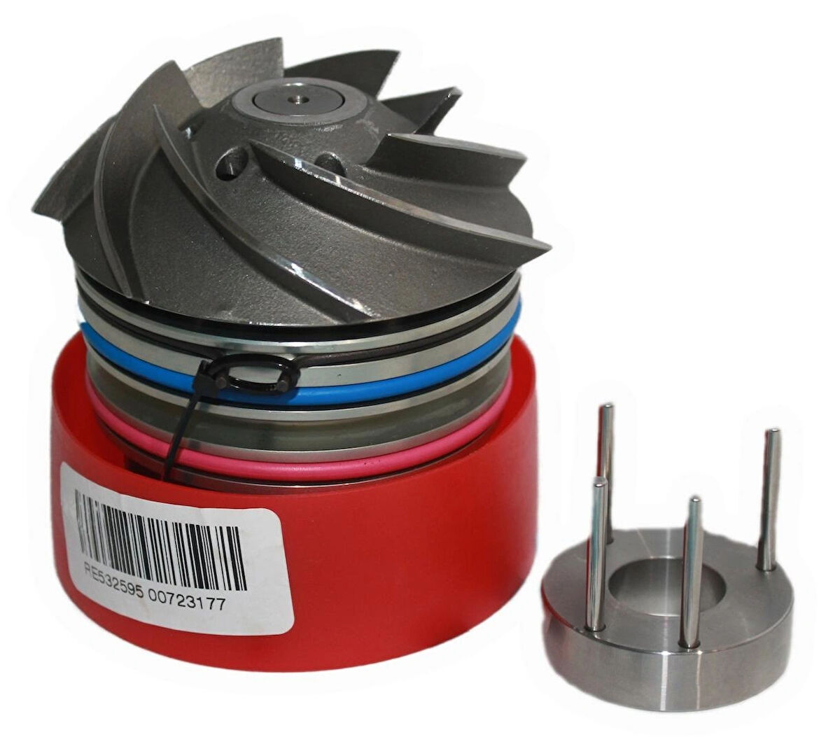 John Deere RE521503 Yüksek Akışlı Motor Su Pompası Kiti - 250D, 300D, 3510, 6081AFM75, 9560 STS, 9610 ve Diğer Modellerle Uyumlu