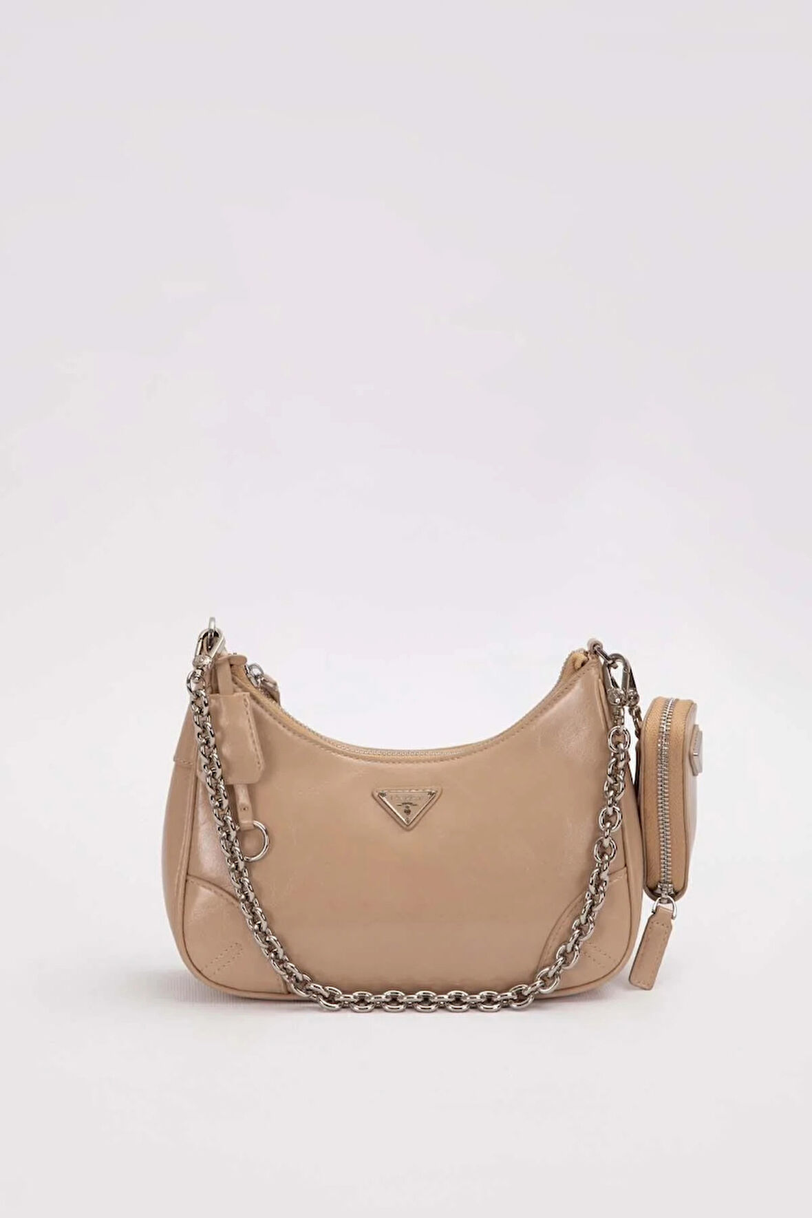 Küçük Ve Şık Premium Kalite Uzun Askılı Kadın Omuz Çantası 930420 Vizon