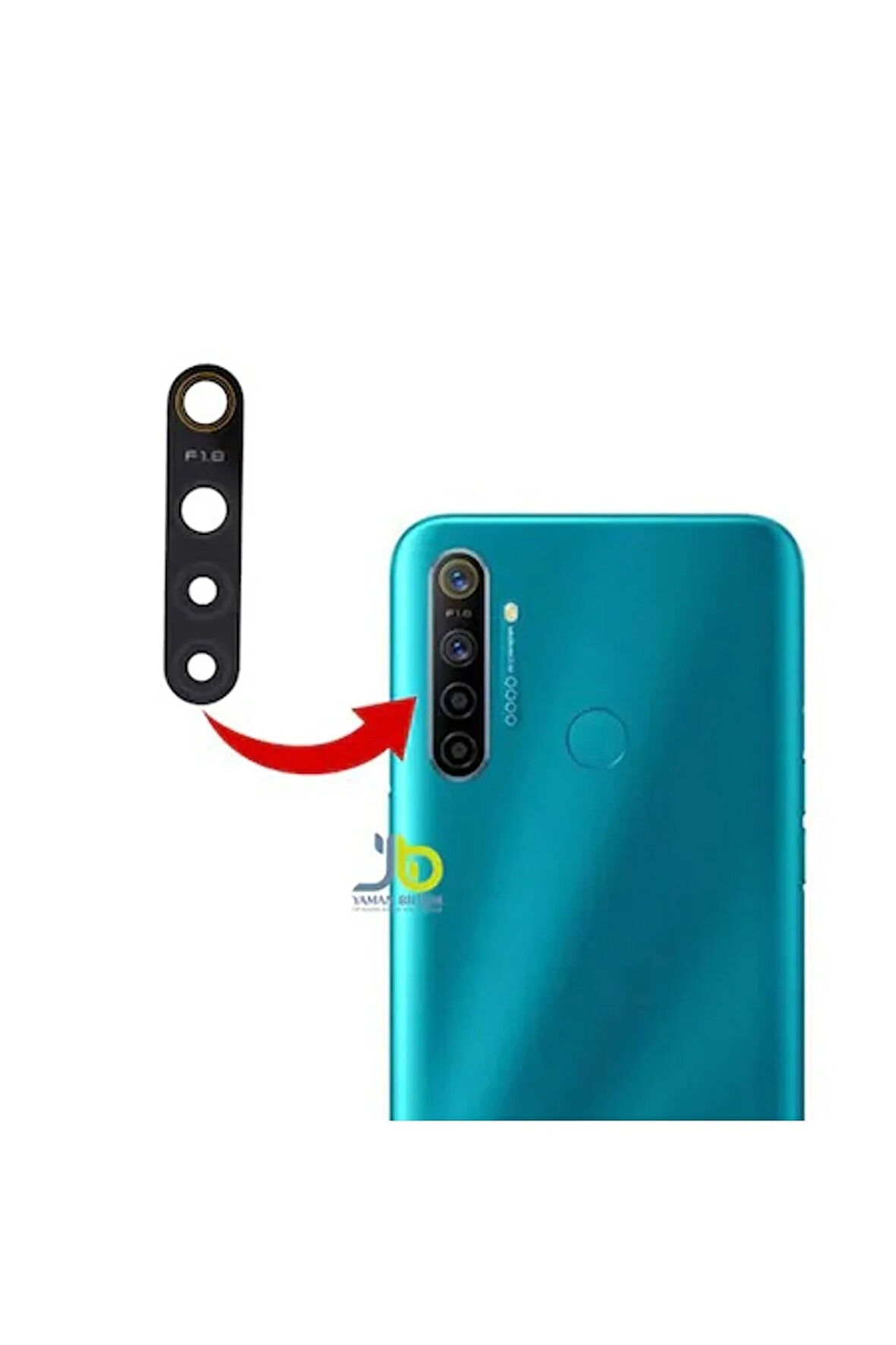 OPPO REAL ME 6 İ Uyumlu Kamera Camı