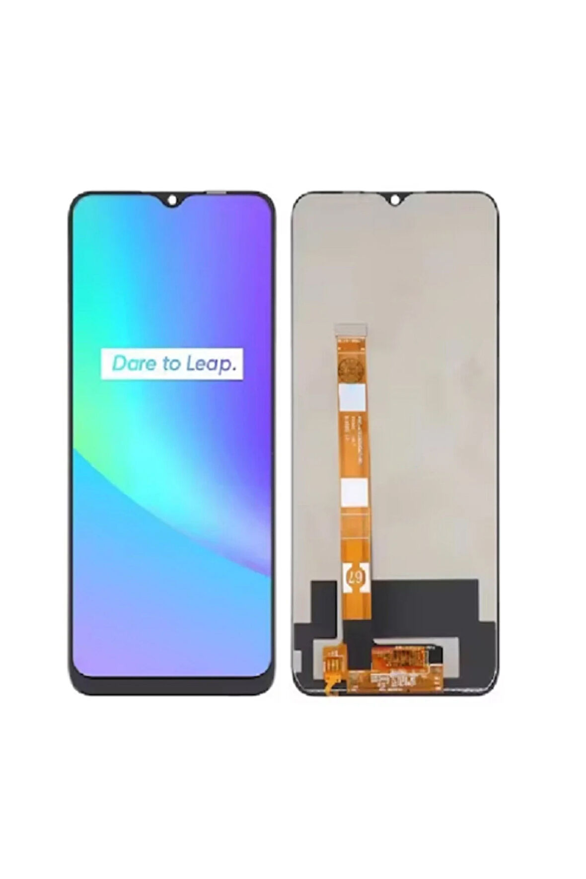 OPPO REALME C25Y Uyumlu Servis Orjinali Ekran ve Dokunmatik