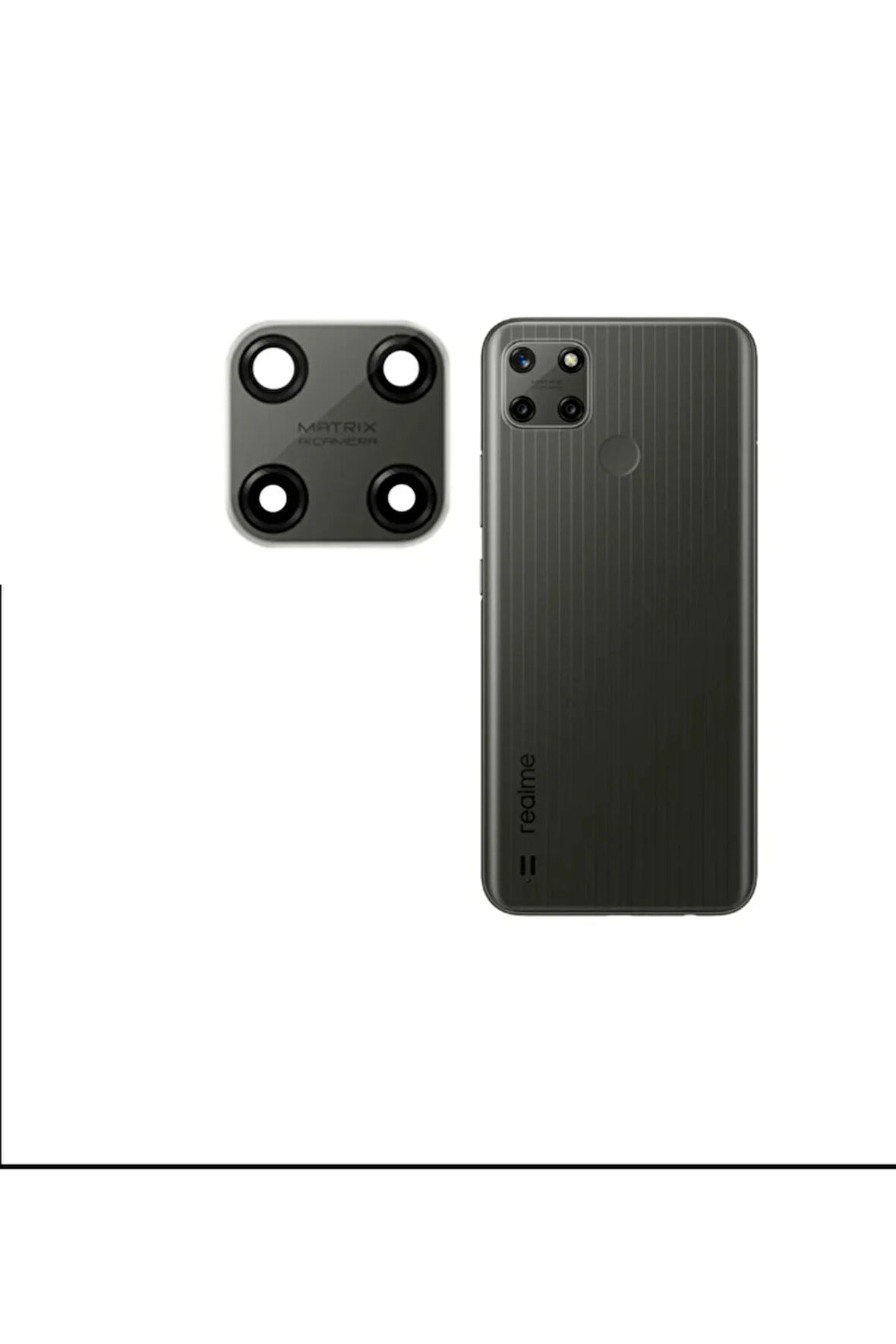 OPPO REAL ME C25 Y Uyumlu Kamera Camı