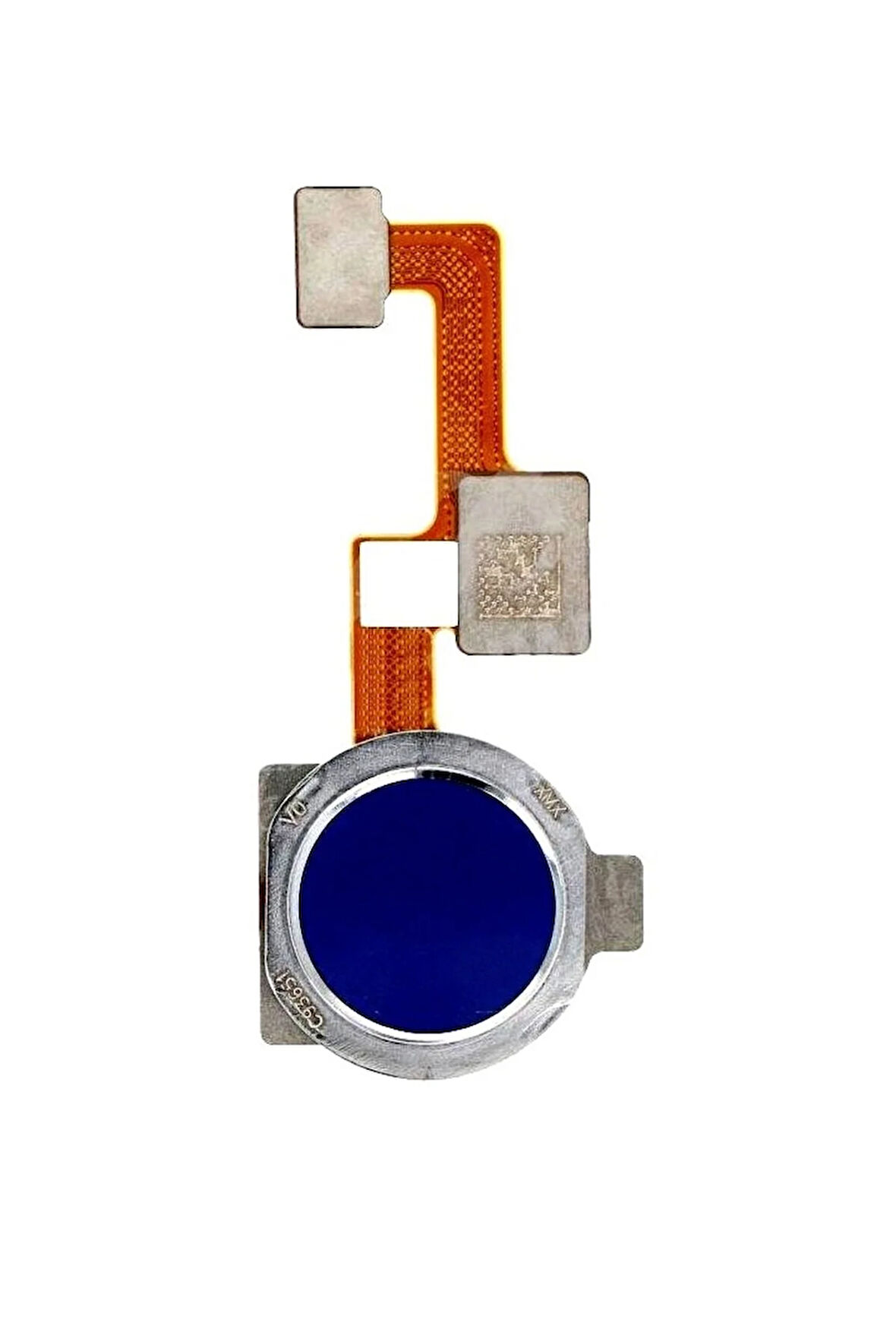 OPPO REAL ME C3 Uyumlu Parmak İzi Mavi