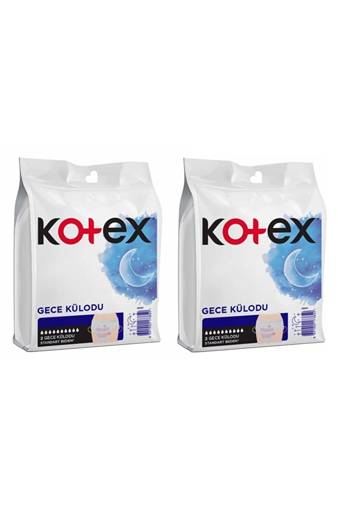 Regl Gece Külodu 2'li X2 Paket