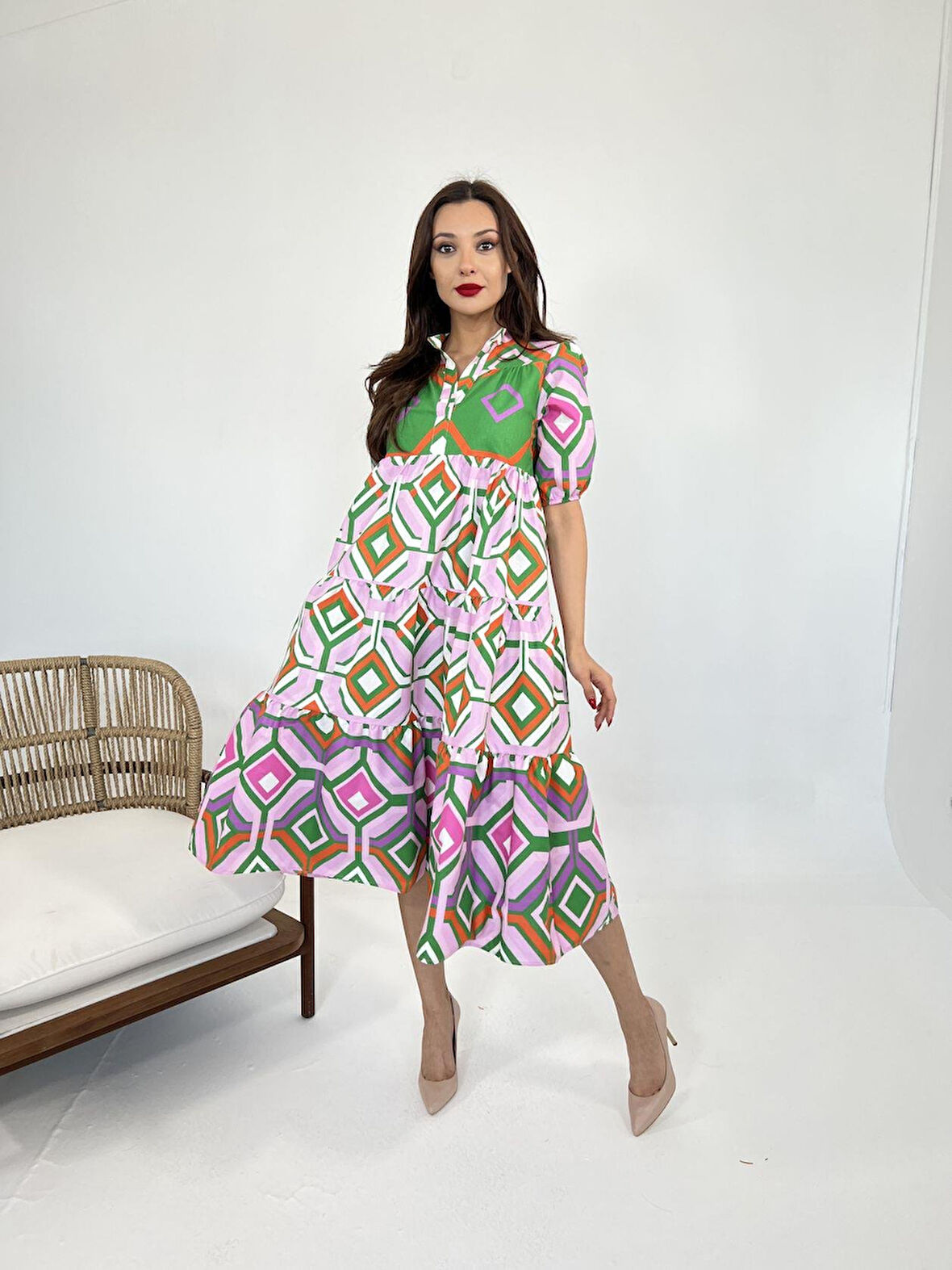 Reka Moda 5522 ELBİSE-LAS EGAS