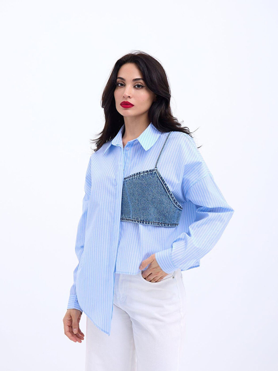 Reka Moda 5419 GÖMLEK-SAN DİEGO ÇİZGİLİ