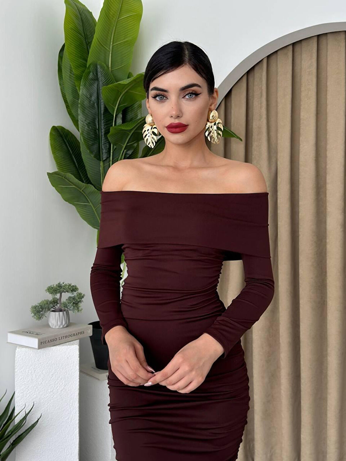 Reka Moda Dakota Drapeli Elbise