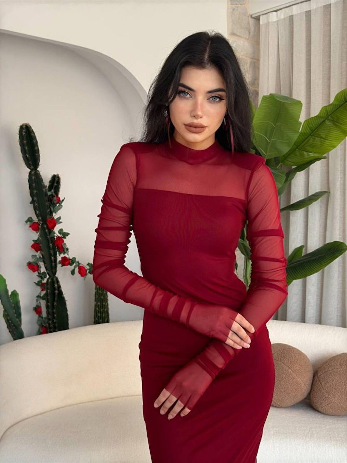 Reka Moda Visa Tül Elbise