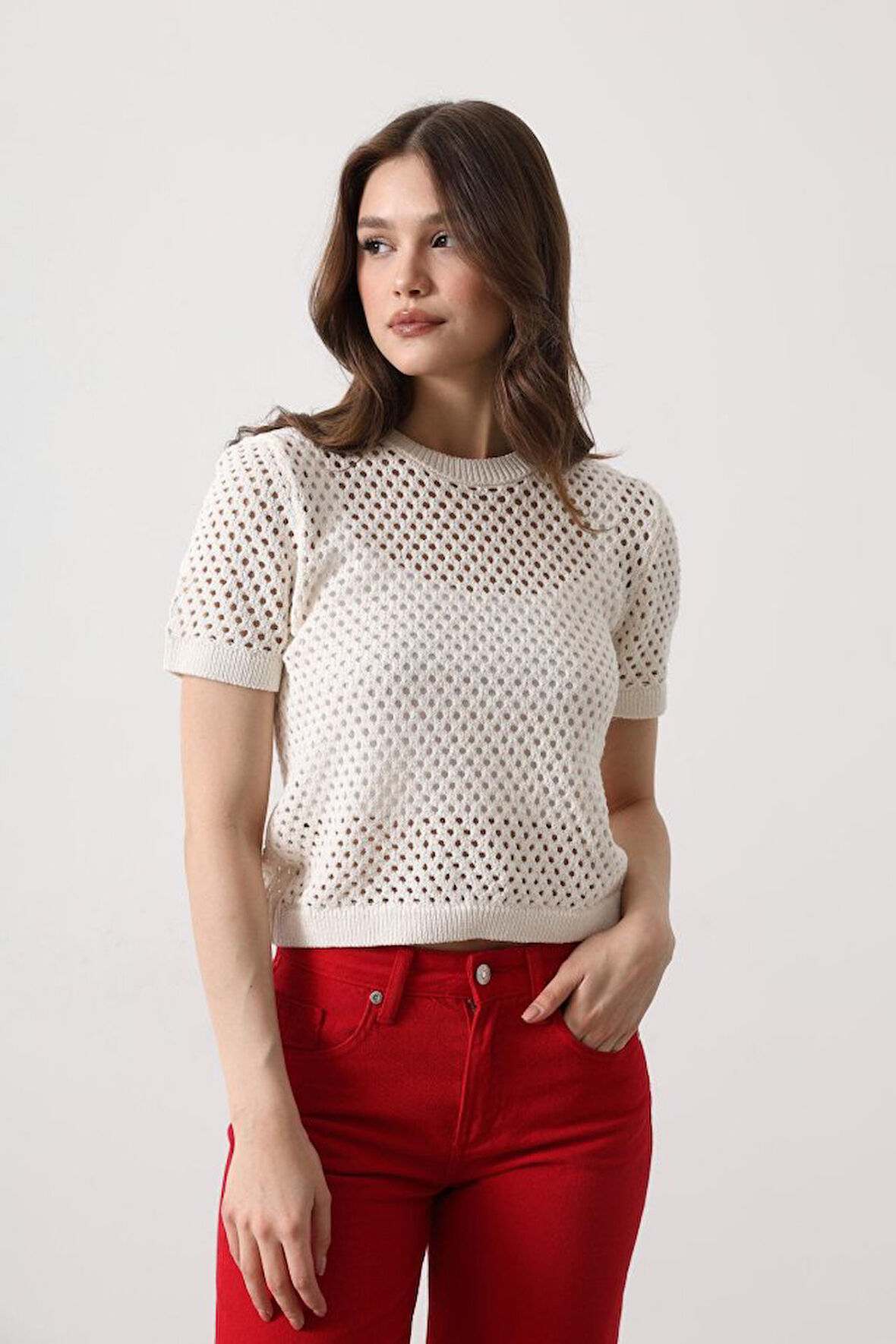 Reka Moda Triko - Ekru