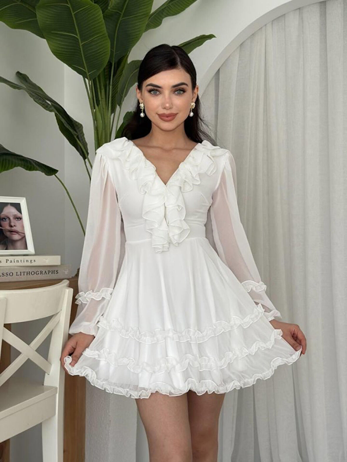 Reka Moda Osıes Fırfırlı Elbise