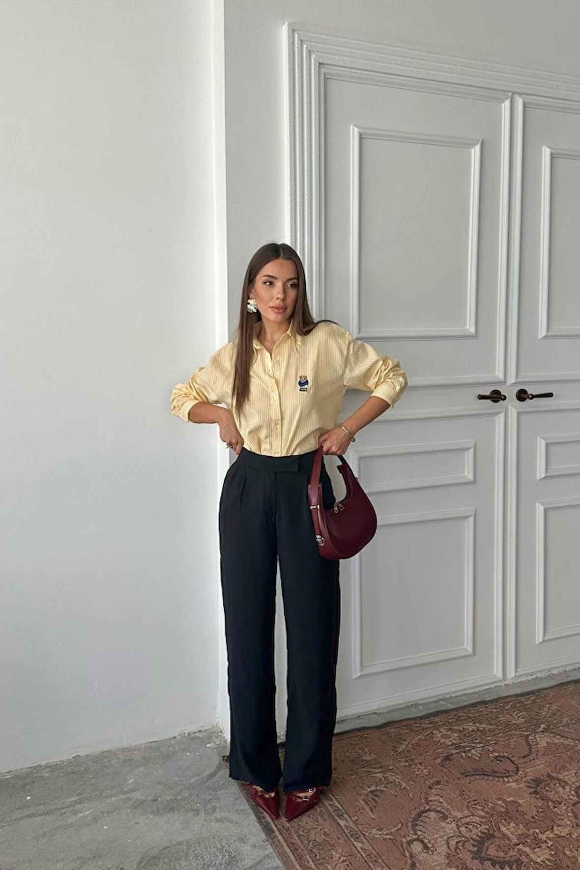 Reka Moda Siyah Pantolon