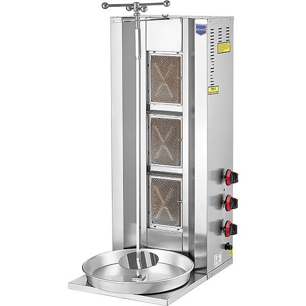REMTA D06 DOĞALGAZLI DÖNER OCAĞI 30 KG KAPASİTE 3 RADYANLI