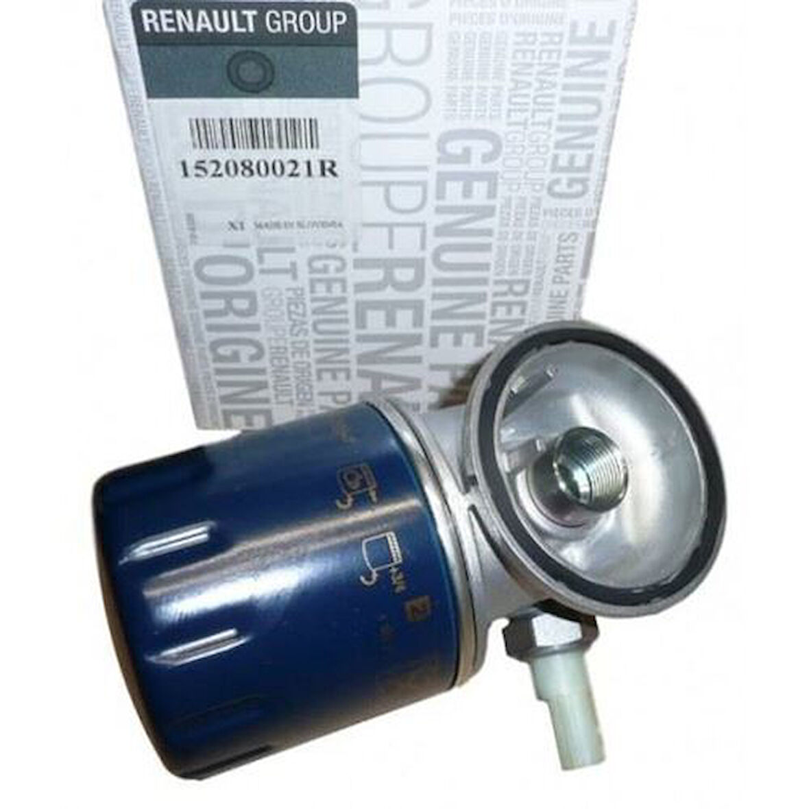 Renault-Maıs-Orjınal 152080021R Yağ Filtresi Qashqaı 2013> Note 2013> Clıo IV 12> Megane IV 16> Captur I 13> Talısman 15> Sandero II 12> 1.5 Dcı K9K Kutuklu Komple Yağ Filtresi