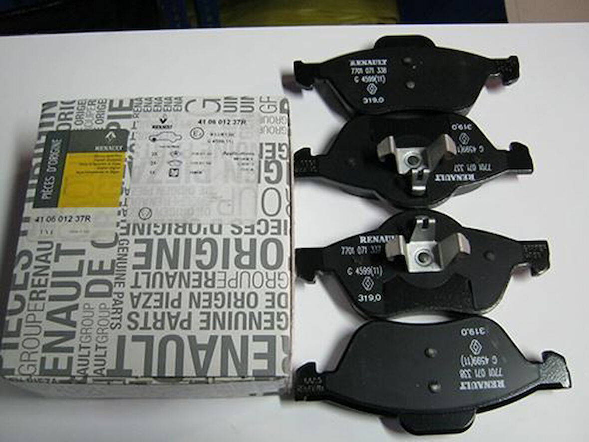 Renault-Maıs-Orjınal 410601237R Ön Fren Balatası Megane II 05>1.5 1.6 16V 1.9 2.0 16V Scenıc II III Clıo III 2.0 16V