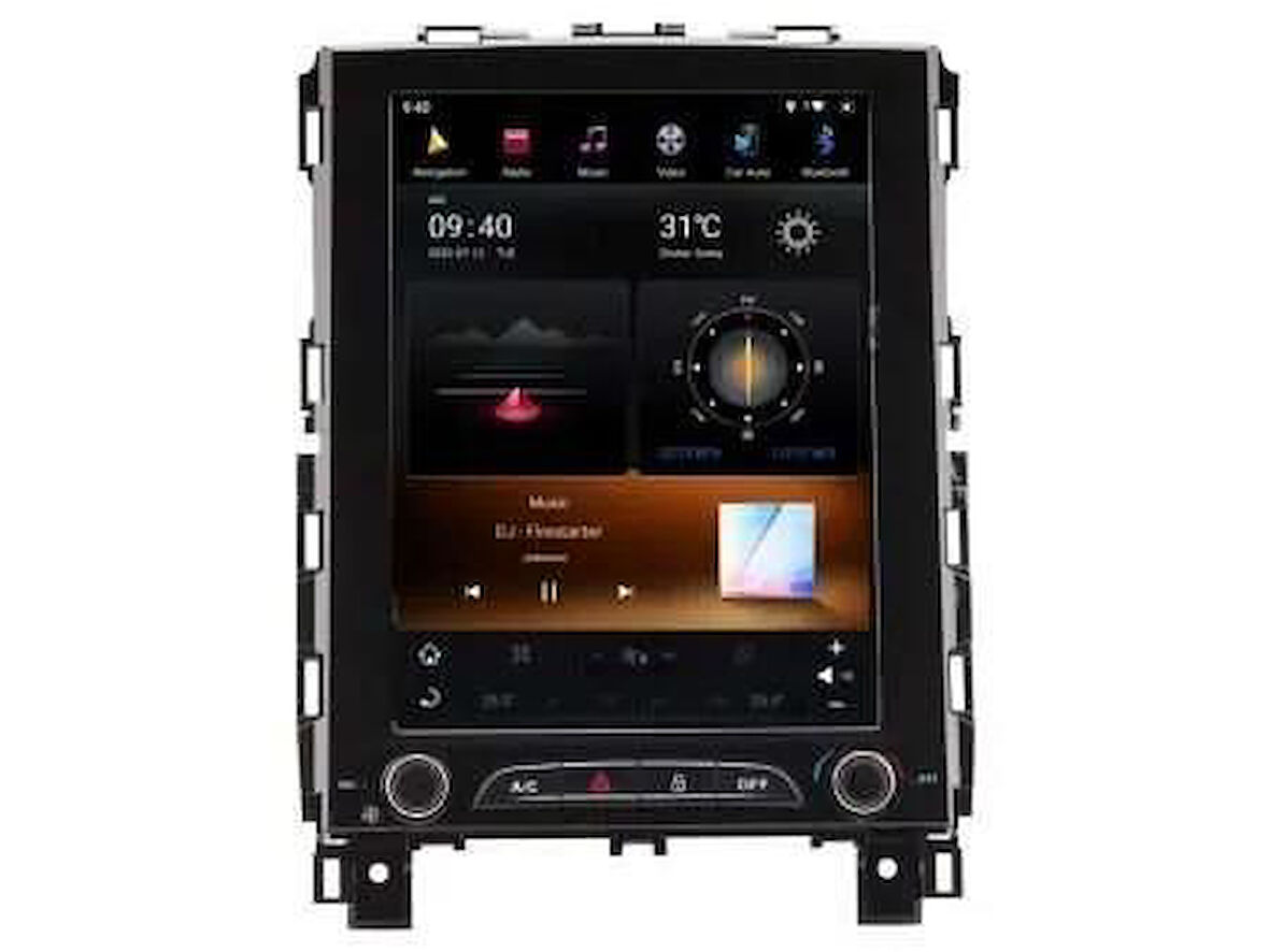 MEGANE 4 TESLA 2GB RAM+ 32GB HDD ANDROID 10 CARPLAY VE ANDROID AUTO DESTEKLI MULTİMEDYA SİSTEMİ 