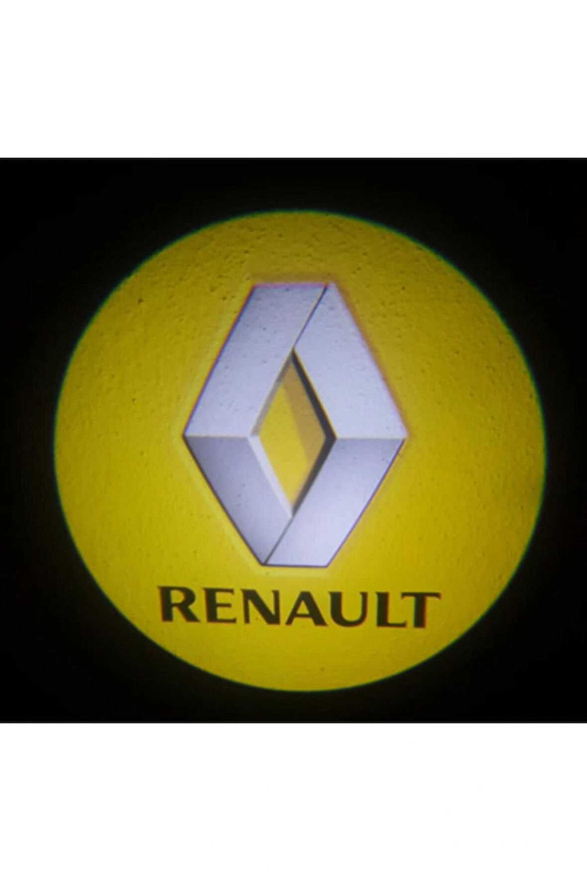 Renault ile Uyumlu Yeni Nesil Pilli Yapıştırmalı Led Işıklı Çift Sensörlü Kapı Altı Logo